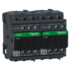 КОНТАКТОР РЕВ.3Р,12A,НО+НЗ,220В 50/60Гц, Schneider Electric LC2D12M7