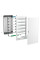 Щит розподільчий врізний, 5 рядів, 120 модулів, білі двері, PrismaSeT XS Schneider Electric LVSXN524