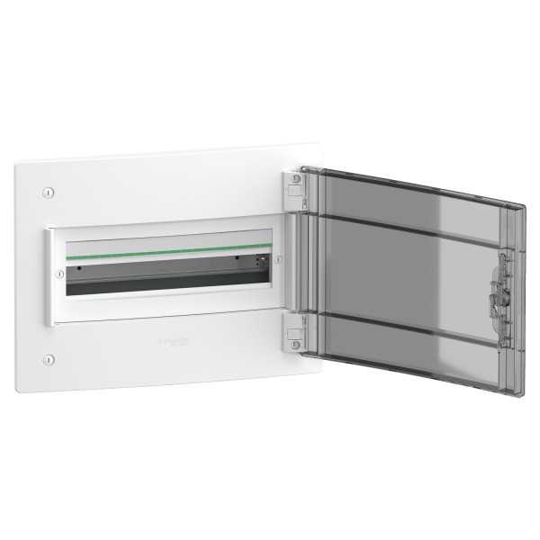 Щит розподільчий врізний, 1 ряд, 18 модулів, димчасті двері, PrismaSeT XS Schneider Electric LVSXP118