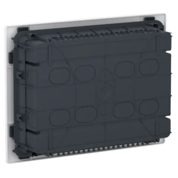 Щит розподільчий врізний, 1 ряд, 18 модулів, димчасті двері, PrismaSeT XS Schneider Electric LVSXP118