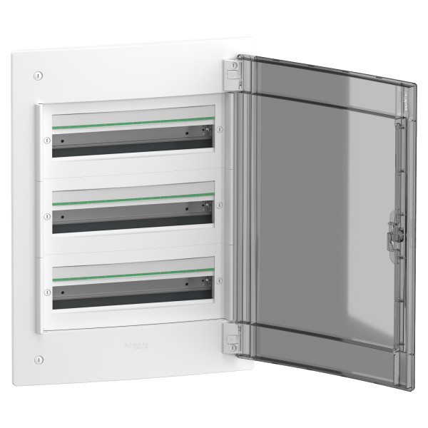 Щит розподільчий врізний, 3 ряди, 54 модулі, димчасті двері, PrismaSeT XS Schneider Electric LVSXP318