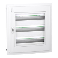 Щит розподільчий врізний, 3 ряди, 72 модулі, прозорі двері, PrismaSeT XS Schneider Electric LVSXP324
