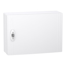 Щит розподільчий навісний, 1 ряд, 18 модулів, білі двері, PrismaSeT XS Schneider Electric LVSXQ118