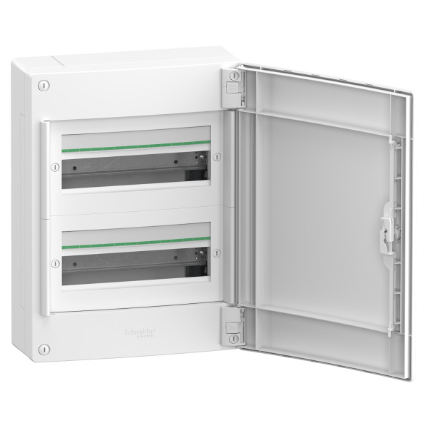 Щит розподільчий навісний, 2 ряди, 26 модулів, білі двері, PrismaSeT XS Schneider Electric LVSXQ213