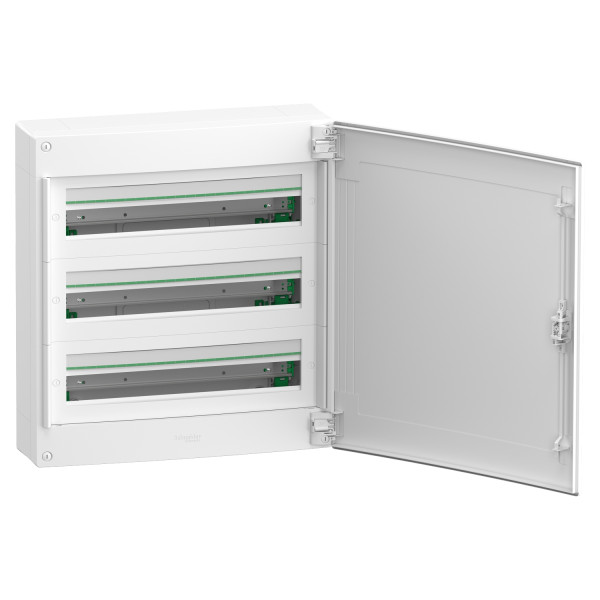 Щит розподільчий навісний, 3 ряди, 72 модулі, білі двері, PrismaSeT XS Schneider Electric LVSXQ324