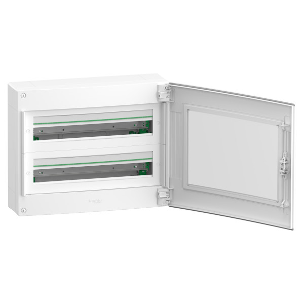 Щит розподільчий навісний, 2 ряди, 48 модулів, прозорі двері, PrismaSeT XS Schneider Electric LVSXR224