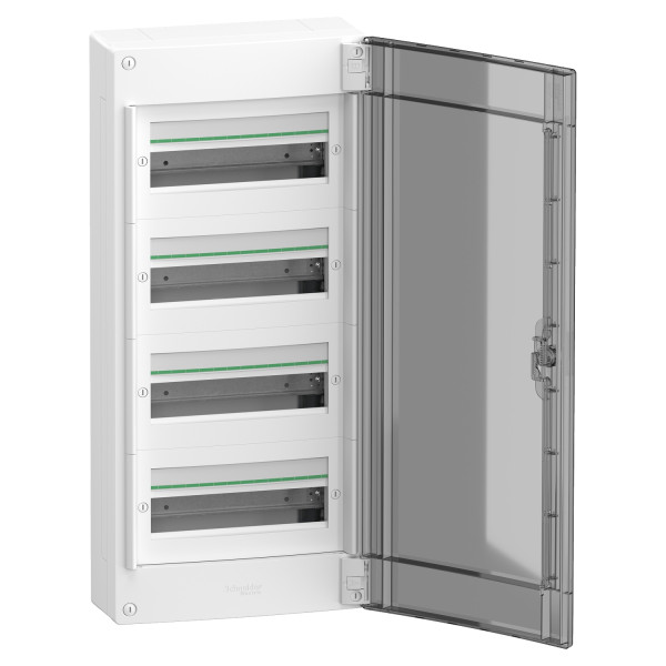 Щит розподільчий навісний, 4 ряди, 52 модулі, димчасті двері, PrismaSeT XS Schneider Electric LVSXR413