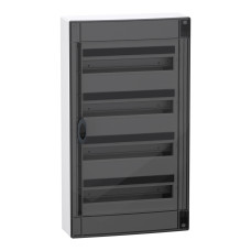 Щит розподільчий навісний, 4 ряди, 72 модулі, димчасті двері, PrismaSeT XS Schneider Electric LVSXR418