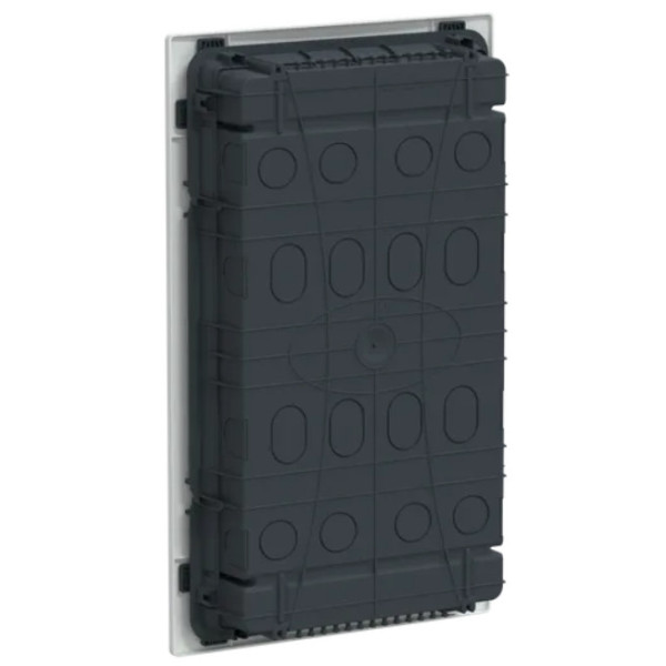 Щит мультимедійний врізний, 3 ряди, 13 модулів, білі двері, PrismaSeT XS Schneider Electric LVSXU313