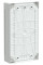 Щит мультимедійний навісний, 3 ряди, 13 модулів, білі двері, PrismaSeT XS Schneider Electric LVSXV313