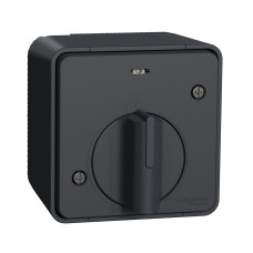 Таймер механический до 14 минут Mureva Styl, IP55, Черный, Schneider Electric MUR35067