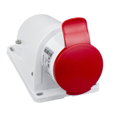 Розетка настінна, гвинтова, 16А, 3P+N+E, IP44, 380-415В, Schneider Electric PKF16W435