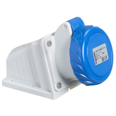 Розетка настінна, гвинтова, 32А, 2P+E, IP67, 200-250В, Schneider Electric PKF32W723
