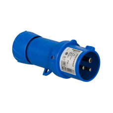 Штекерна вилка, безгвинт, 16А, 2P+E, IP44, 200-250В, Schneider Electric PKX16M423