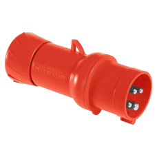 Штекерна вилка, безгвинт, 32А, 3P+E, IP44, 380-415В, Schneider Electric PKX32M434