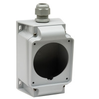 Коробка накладная для щитовых розеток, 16А, 5P, IP67, Schneider Electric PKZ100