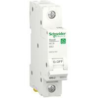 Автоматический выключатель 6kA 1P 63A В, Resi9 Schneider Electric R9F02163