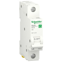 Автоматический выключатель 6kA 1P 6A C, Resi9 Schneider Electric R9F12106