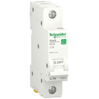 Автоматический выключатель 6kA 1P 20A C, Resi9 Schneider Electric R9F12120