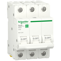 Автоматический выключатель 6kA 3P 40A C, Resi9 Schneider Electric R9F12340
