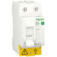 Устройство защитного отключения 2P 25A 30mA АС, Resi9 Schneider Electric R9R51225