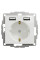 Розетка силова з заземленням + USB A+A, 2.4A, зі шторками, Білий, Sedna Design SDD111052