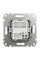 Розетка USB двойная А+А, 2.1А, 230В, Бежевый, Sedna Design SDD112401