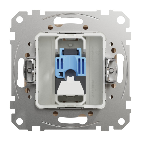 Комп'ютерна розетка RJ45, кат. 6, неекр. UTP, Бежевий, Sedna Design SDD112461