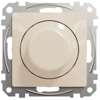 Светорегулятор поворотный LED, 230В, 100Вт, Бежевый, Sedna Design SDD112502