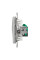 Комп'ютерна розетка RJ45, кат. 5e, неекр. UTP, Алюміній, Sedna Design SDD113451