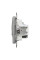 Комп'ютерна розетка RJ45+TV, кат. 6, неекр. UTP, Алюміній, Sedna Design SDD113469T