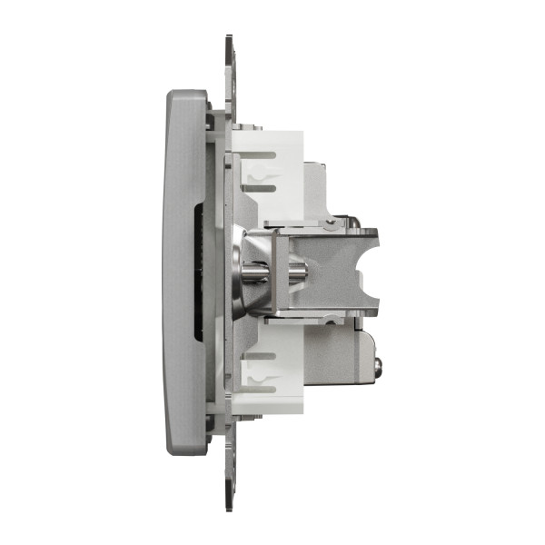 Розетка TV кінцева, 4дБ, Алюміній, Sedna Design SDD113471