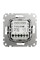 Світлорегулятор поворотний LED, 230В, 100Вт, Чорно-сірий, Sedna Design SDD114502