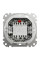 Одноклавишный проходной переключатель IP44, 10А-250В, Белый, Sedna Design SDD211106