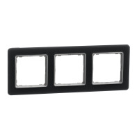 Рамка 3-постова, Матове скло, Sedna Elements SDD362803