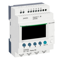 ІНТЕЛЕКТ. РЕЛЕ 10ВХ/ВИХ, ДИСПЛЕЙ,=24В Schneider Electric SR2A101BD