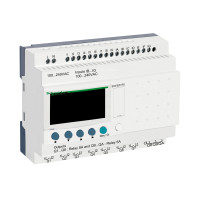 ІНТЕЛЕКТ.РЕЛЕ 26ВХ/ВИХ,~240В ДИСПЛ+ГОД Schneider Electric SR3B261FU