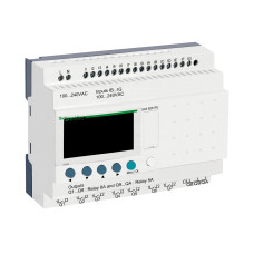 ІНТЕЛЕКТ.РЕЛЕ 26ВХ/ВИХ,~240В ДИСПЛ+ГОД Schneider Electric SR3B261FU