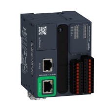 ПЛК M221B ПРУЖ 16 ВХ/ВИХ РЕЛ 1RS485 1ETH Schneider Electric TM221ME16RG