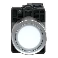 КНОП.З ПІДСВ.,LED,24В,БІЛА,1НВ Schneider Electric XA2EW31B1