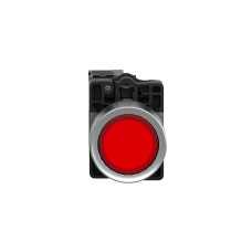 КНОП.З ПІДСВ.,LED,220В,ЧЕРВ.,1НЗ Schneider Electric XA2EW34M2