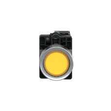 КНОП.З ПІДСВ.,LED,220В,ЖОВТ.,1НВ Schneider Electric XA2EW35M1