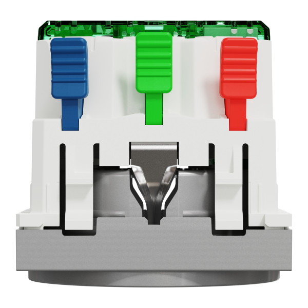 Розетка з з/к зі шторками, 16А + USB Type C, 2.1A, безгвин. клеми, алюміній, Unica NEW NU301730