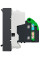 Розетка компьютерная RJ45, одинарная, кат.5e UTP, 2 модуля, антрацит, Unica NEW NU341154