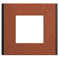 Рамка 1-постова, Теракотовий, Schneider Unica NEW Deco Material NU600271