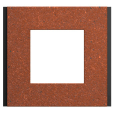 Рамка 1-постовая, Терракотовый, Schneider Unica NEW Deco Material NU600271