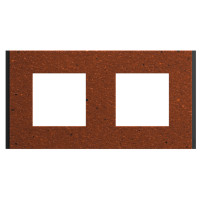 Рамка 2-постовая, Терракотовый, Schneider Unica NEW Deco Material NU600471