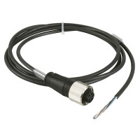 Гніздовий роз'єм прямий, 7/8", 5 контактів, кабель PUR 2 м, Telemecanique XZCP1774L2