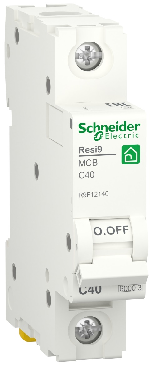 ROBOT Star I ゼンマイ式 Schneider Xenar 38mm Автоматичний вимикач 6kA 1P 40A C, Resi9 Schneider Electric R9F12140